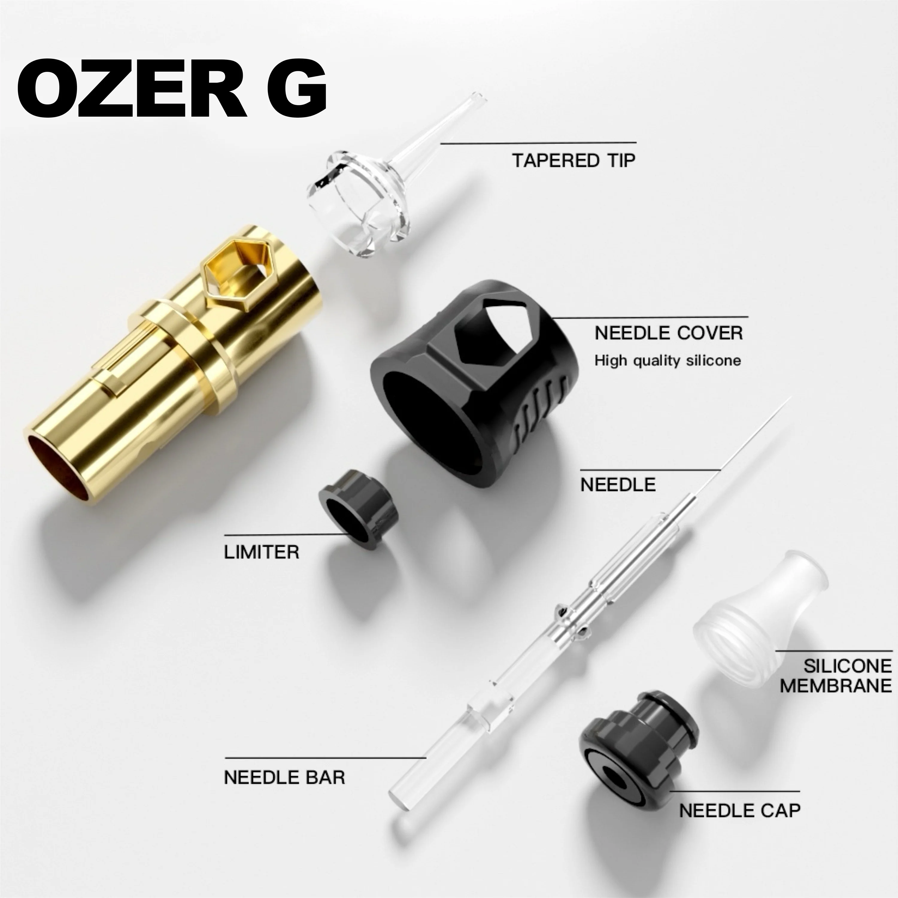Tattoo Cartridge Needles - Sterilized Precision for PMU Machines Permanent Makeup Machines Tidesmit