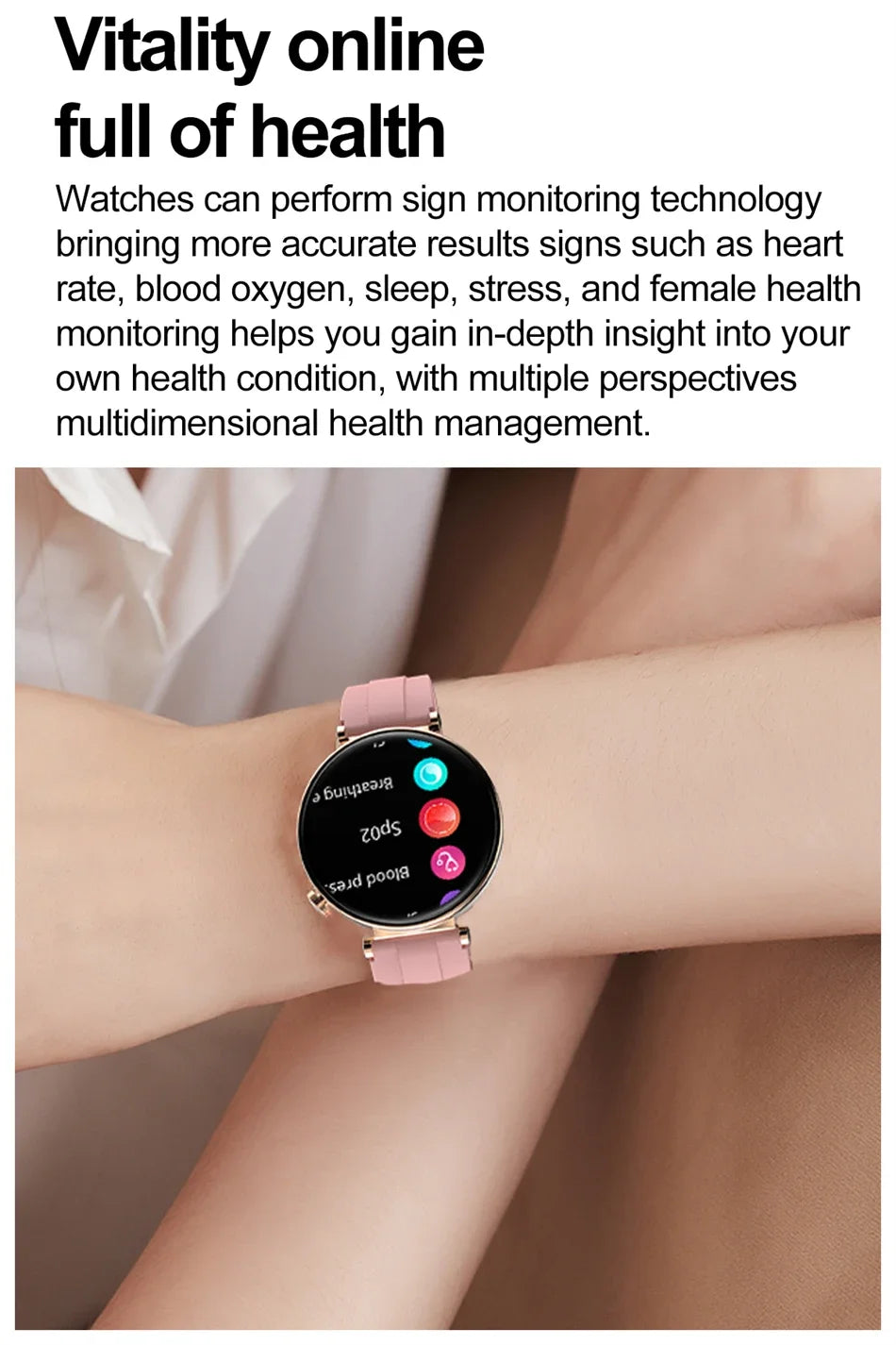 2026 New For Original Watch Mini Women Smartwatch GPS motion trail NFC 466*466 HD Full screen touch Ladies Smartwatch
