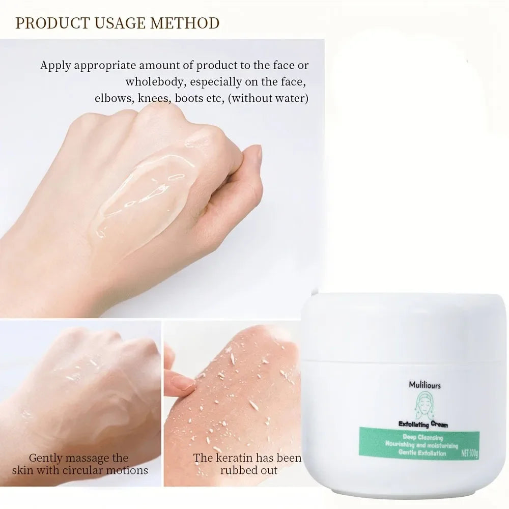 Gentle Exfoliating Peeling Gel | Deep Cleansing Facial Scrub 200g Scrubs Treatments Tidesmit