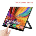 Anmite 18.5 inch Portable Touch Monitor 120Hz 100% sRGB With Screen Holder Stand For Laptop Phone Xbox PS4 PS5 Switch