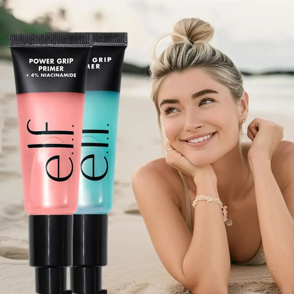 Tidesmit Halo Glow liquid filter highlighter and brightening primer texture close-up for radiant face makeup
