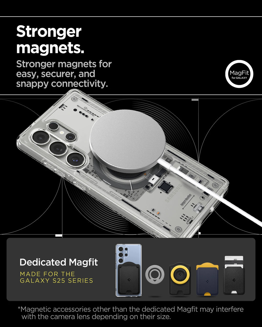Galaxy S25 Ultra Magnetic Case - Slim Shockproof Cover Neo One Tidesmit