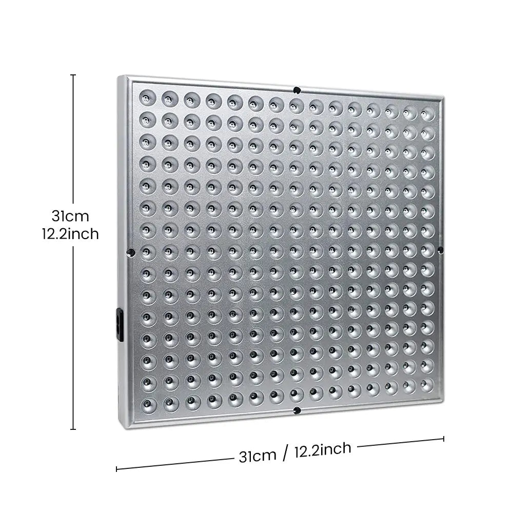 225-LED Red Light Therapy Panel 660nm & 850nm Professional Body & Facial Treatment for Anti-Aging Skin Rejuvenation Pain Relief
