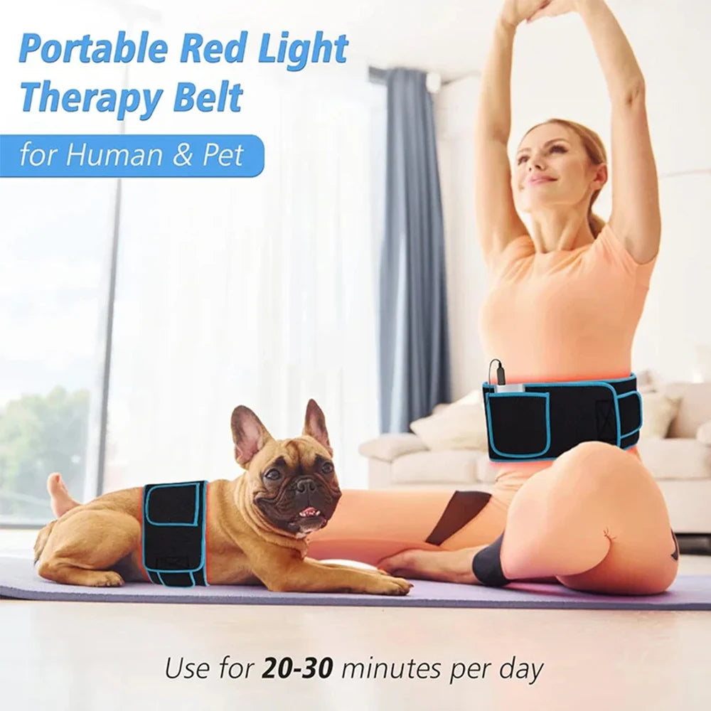 Red Light Therapy Belt for Pain Relief and Slimming - Model KK105 Relaxation Treatment Tidesmit