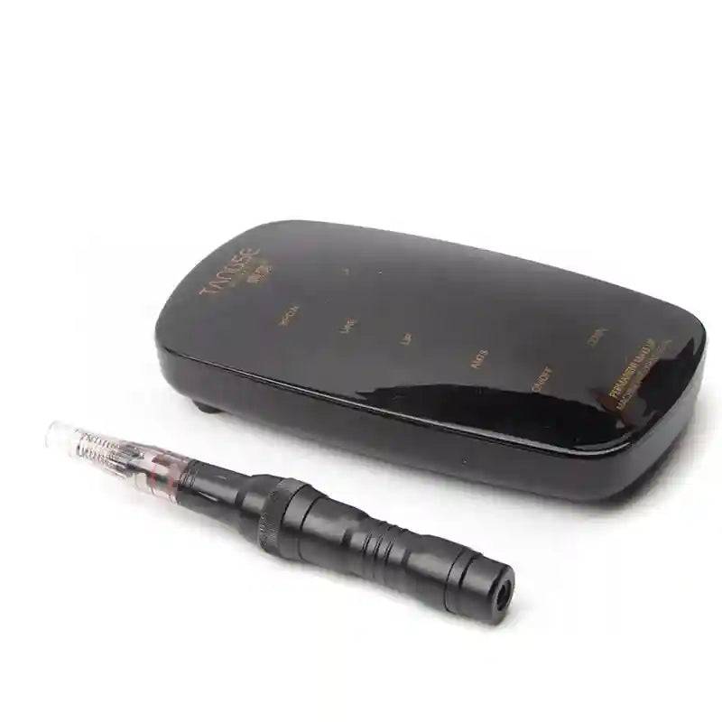 Wireless PMU Machine Kit - Black Professional Microblading Pen Device Permanent Makeup Machines Tidesmit