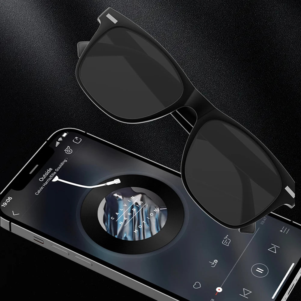 Camera Glasses With Audio Recording - Sport Smart Glasses for Outdoors Tidesmit
