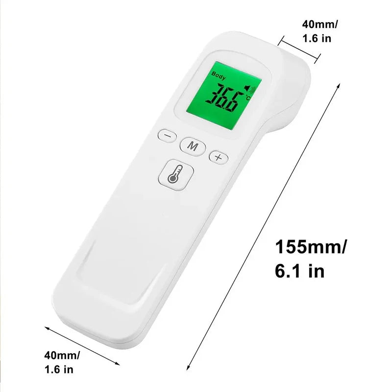 Forehead Digital Thermometer Non Contact Infrared Medical Thermometer Body Temperature Fever Measure Tool for Baby Adults