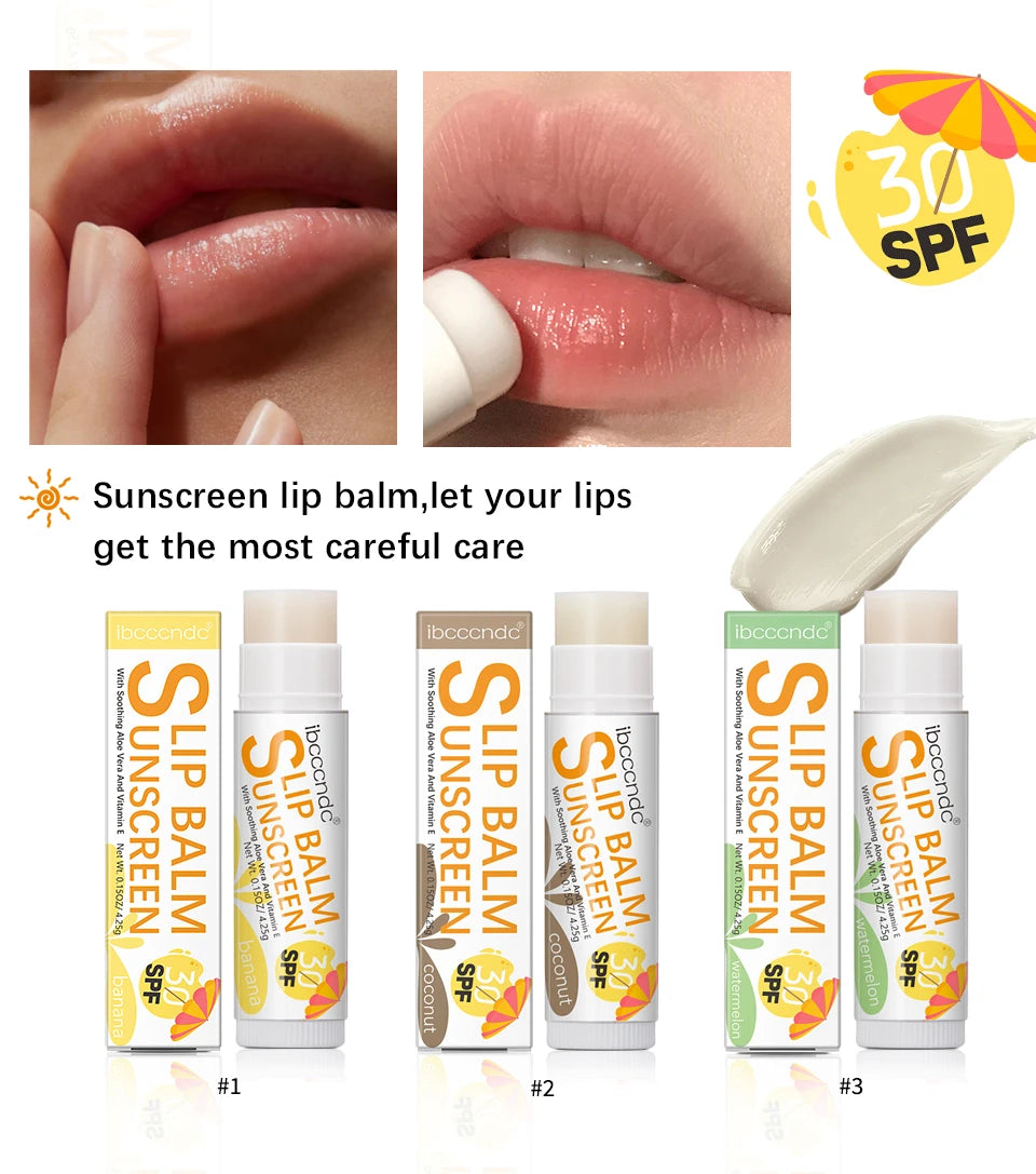 Sunscreen Lip Balm SPF 30 - Moisturizing Lip Care by Tidesmit Lip Care Tidesmit