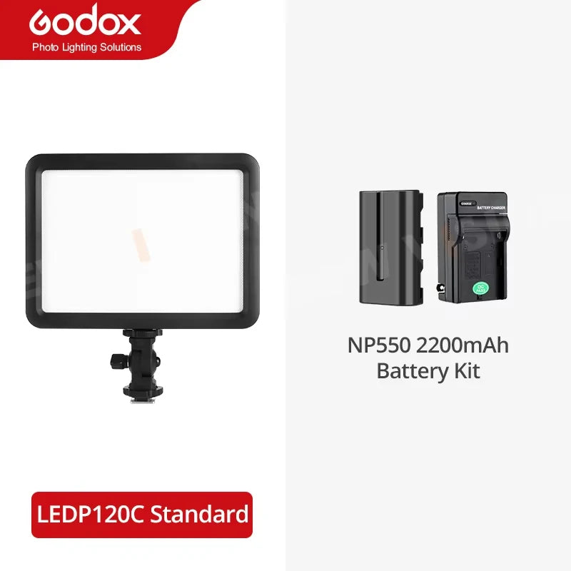 LED Video Light Panel | Adjustable Studio Lighting for Content Creation Kit 1 Tidesmit