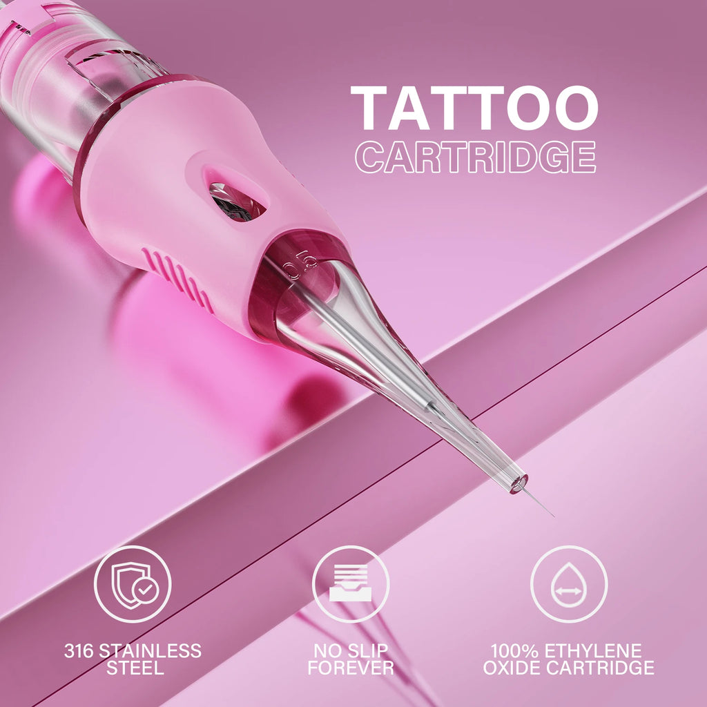 Permanent Makeup Needles - Sterile Tattoo Cartridge 10 Pack Permanent Makeup Machines Tidesmit