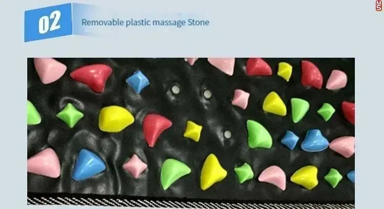 Foot Massage Mat - Acupressure Reflexology Pad for Home Wellness Relaxation Treatment Tidesmit