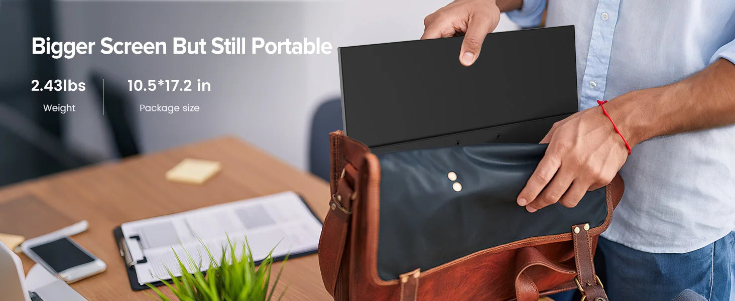 UPERFECT USteam E6 Pro 18.5" Touchscreen Portable Monitor 1080P 120Hz Smart Gaming Display For Steam Deck Laptop Computer PS6 PC