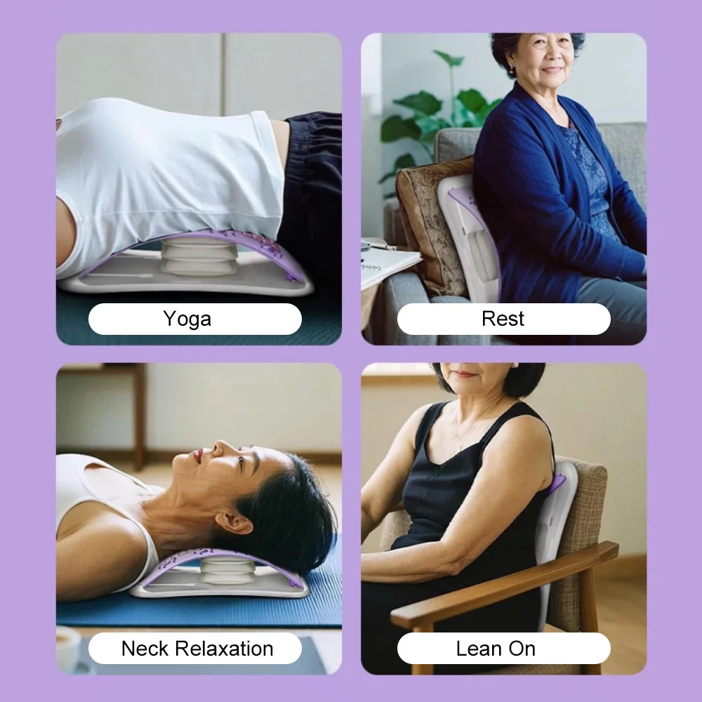 Electric Back Massager with Airbag Support & Heat Therapy Back Massage Instrument Tidesmit