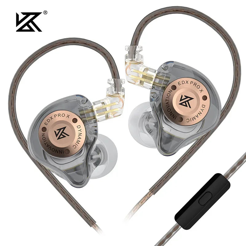 Tidesmit HiFi Wired In-Ear Monitors with Dynamic Drivers Gray MIC China Mainland Tidesmit