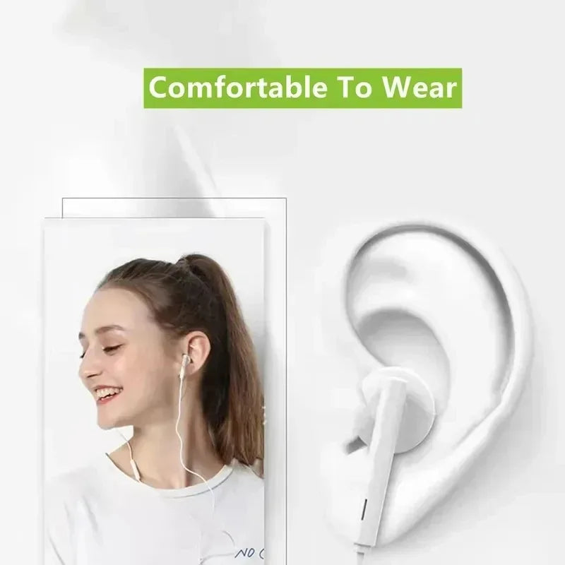 Tidesmit USB-C Wired Earphones With In-Line Mic For iPhone 15 & 16 Tidesmit