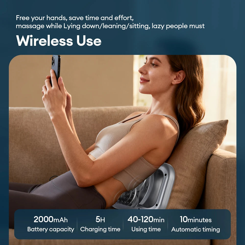 Deep Tissue Massage Gun with 66 Interchangeable Heads by Tidesmit Relaxation Treatment Tidesmit