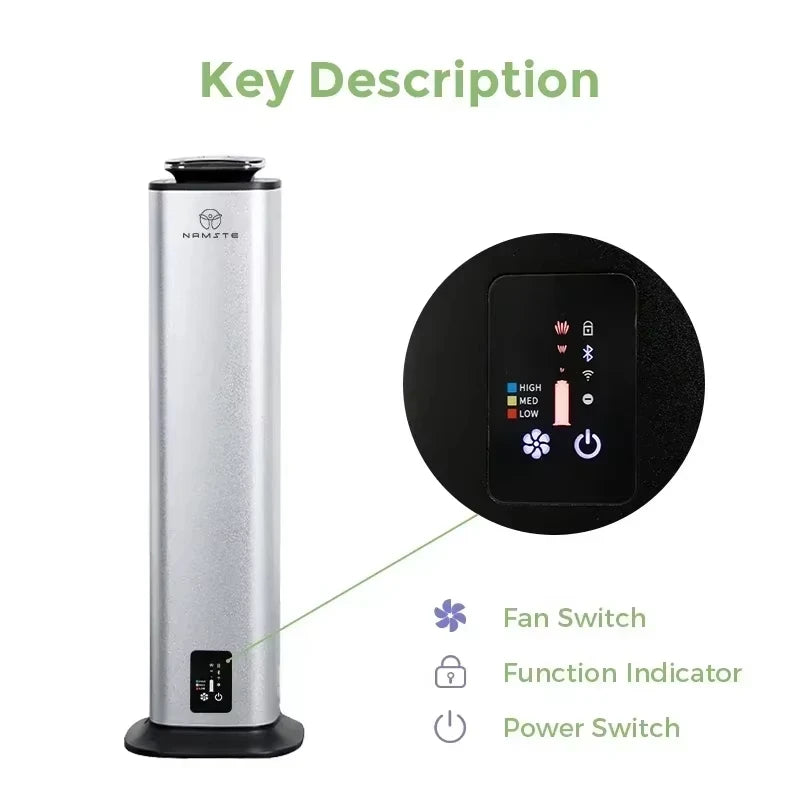 NAMSTE Electric Aromatic Diffuser Coverage 4000m³ Smart Bluetooth Essential Oils Fragrance Machine Home Hotel Scenting Device