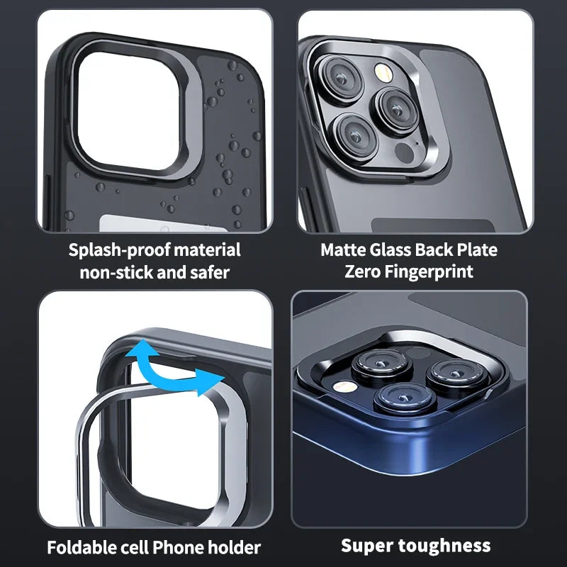 NFC E-Ink Phone Case for iPhone 16 Pro Max - Durable Shock-Absorbing Cover Tidesmit