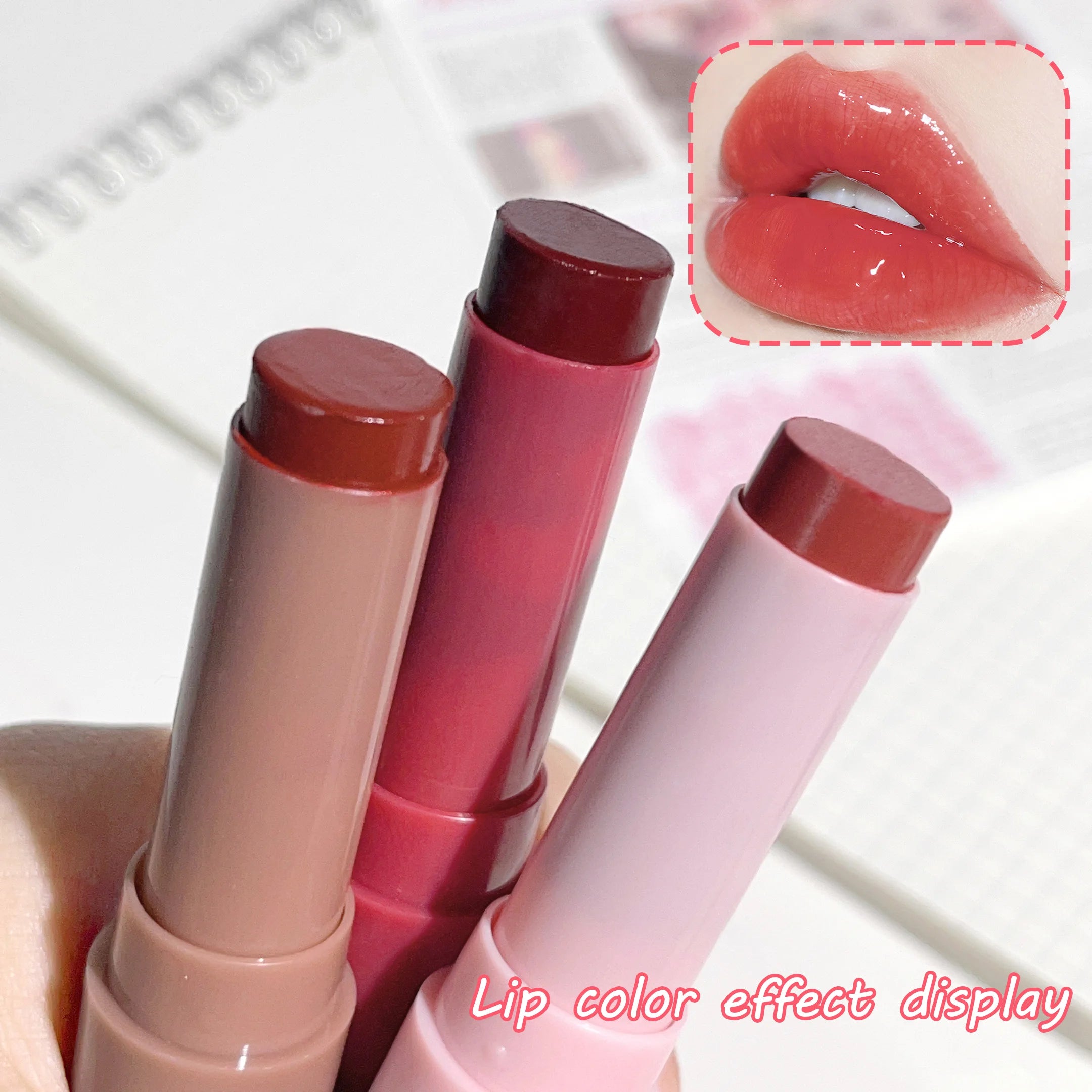 Lip Moisturizer Set - Cruelty-Free Hydrating Lip Care for Smooth Lips Lip Care 3 - Lip Moisturizer Tidesmit