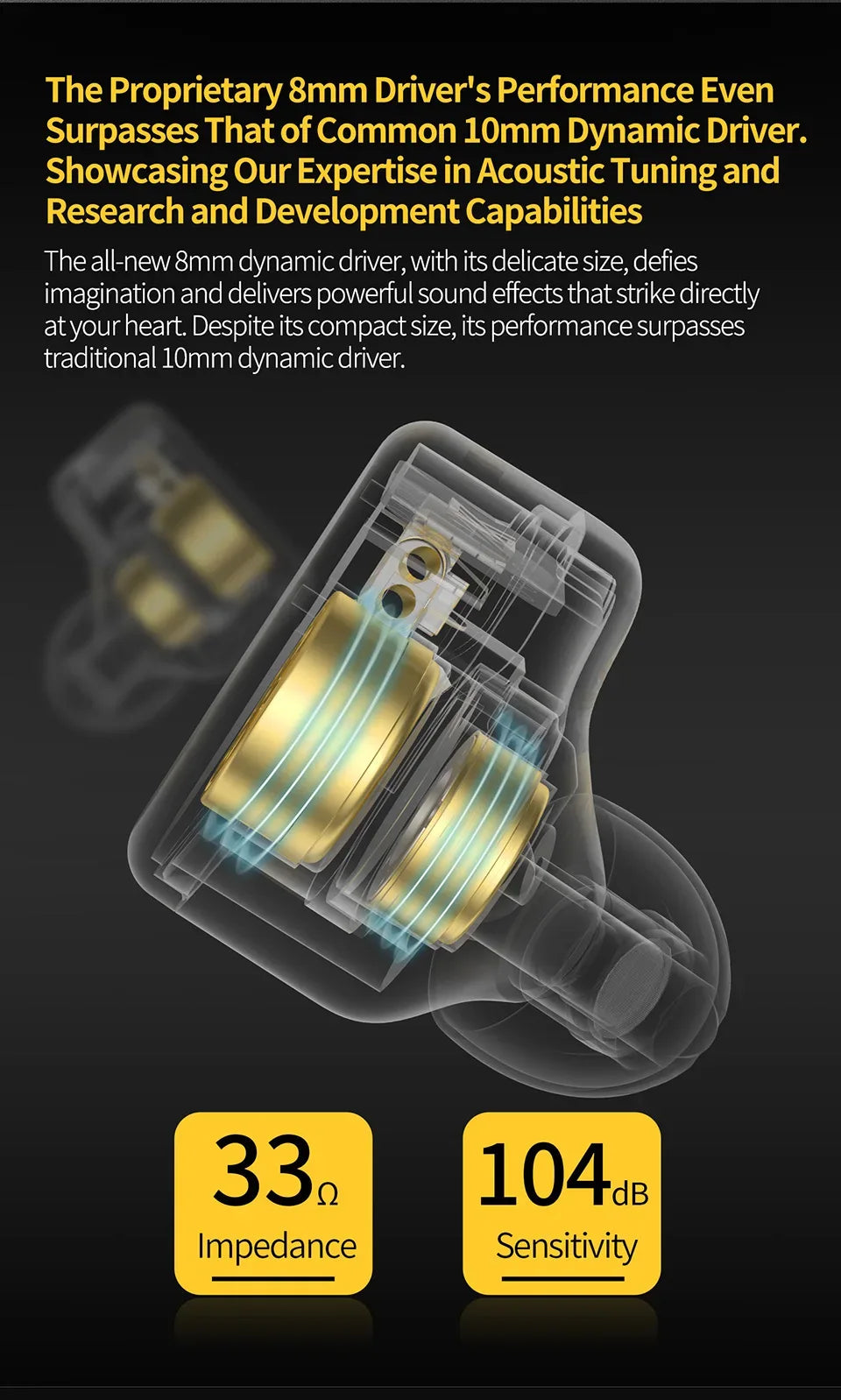 Noise-Cancelling Bass In-Ear Sports Headphones by Tidesmit Tidesmit