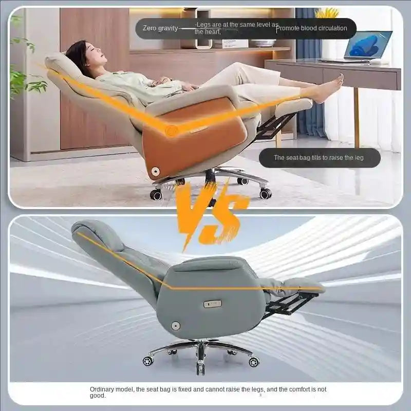 Massage Office Chair - Ergonomic Reclining Seat with Heat Therapy Massage Chairs Tidesmit
