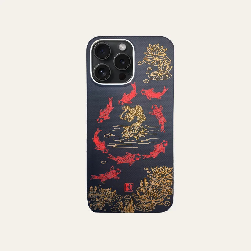 iPhone 16 Pro Max Carbon Fiber Case - Slim Military-Grade Shock Protection Black China Mainland Tidesmit