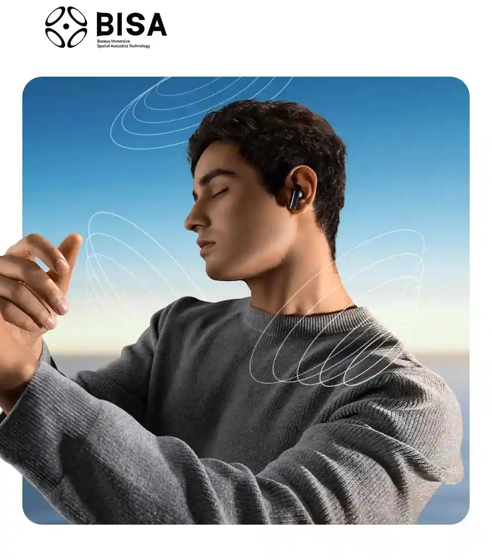Wireless Earbuds with 48dB Active Noise Cancellation - Tidesmit EP10/M2S Tidesmit