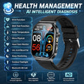 2026 New Hospital Level Health Smart Watch Body Fat ECG Blood oxygen BP Health AMOLED Screen HD Call Sport Smart Watches For Man