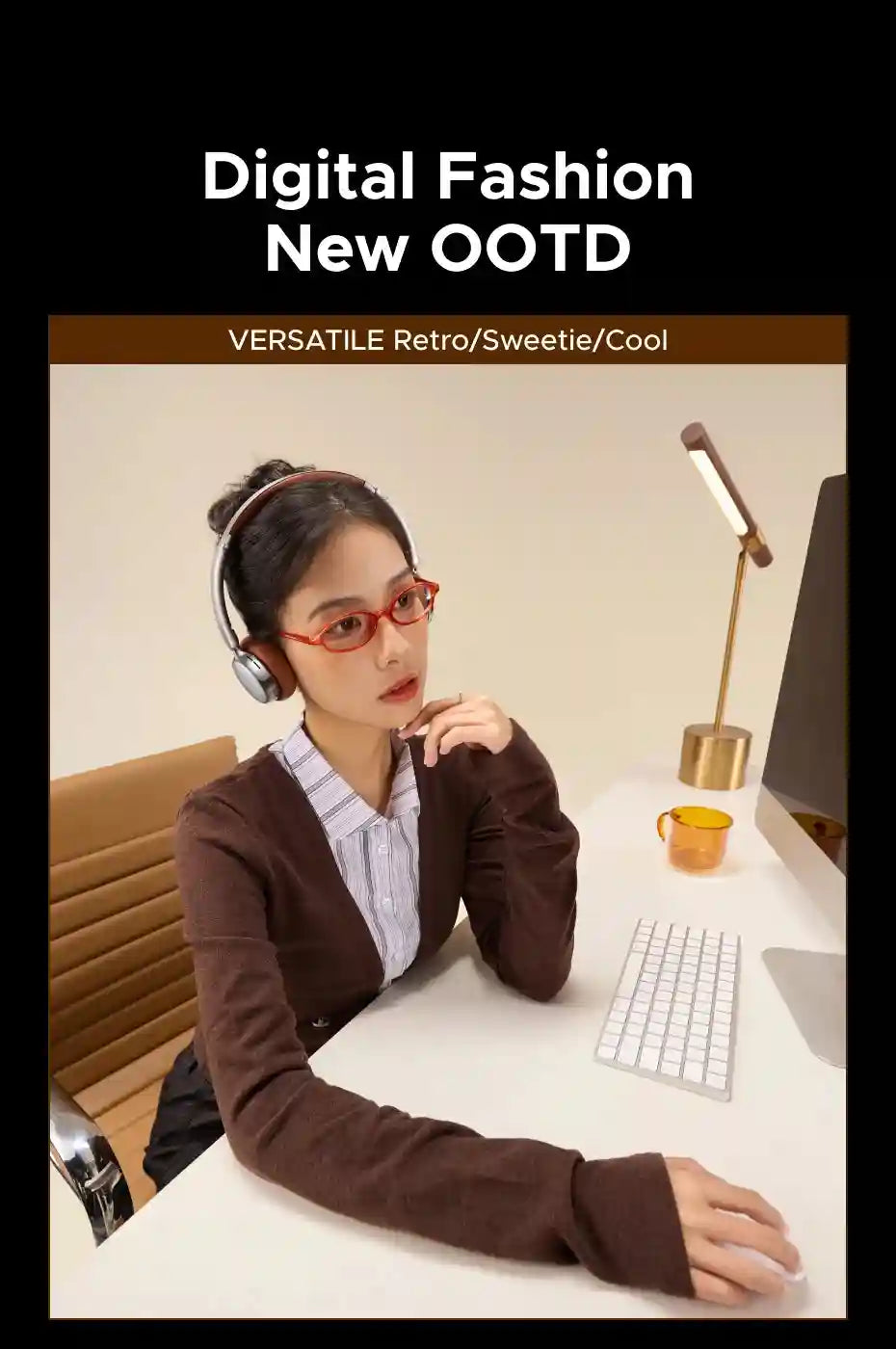 Active Noise Cancelling Wireless Headphones - Over-Ear Studio Monitor Tidesmit