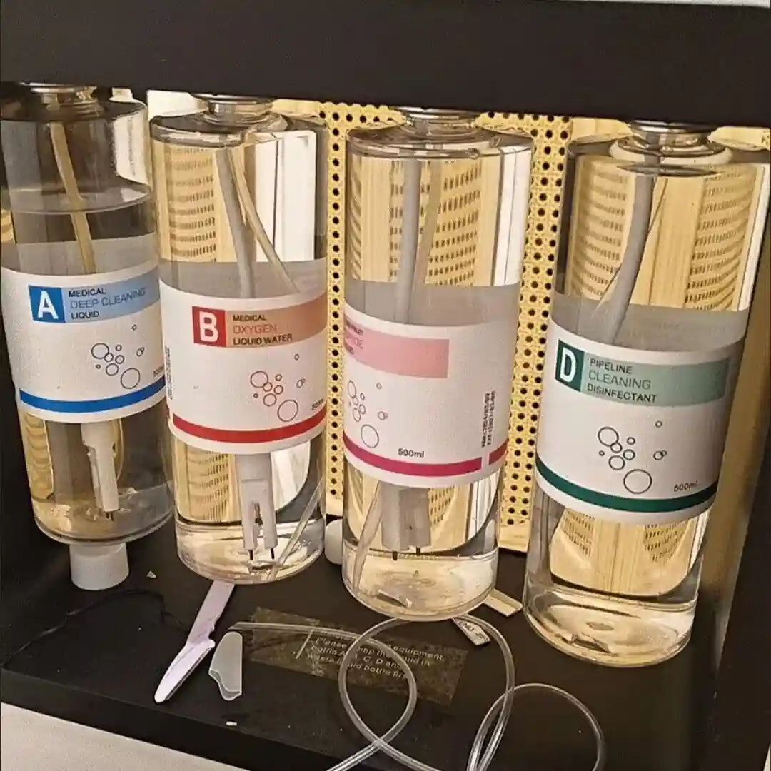Aqua Hydra Peeling Solution 500ml - Professional Deep Pore Facial Serum Scrubs Treatments Tidesmit