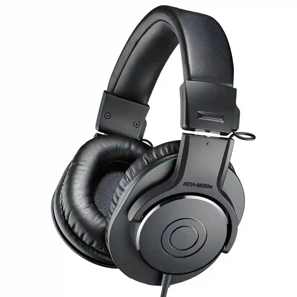 Audio-Technica ATH-M20x Professional Studio Monitor Headphones M20X Tidesmit