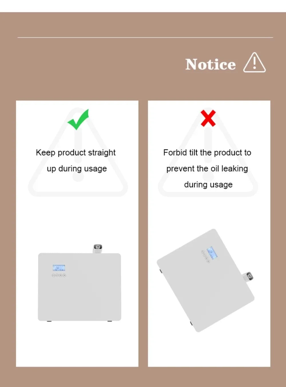 Smart Waterless Scent Diffuser Machine WiFi Bluetooth App Control Aroma Essential Oil Diffuser for Home Hotel Office Large Room