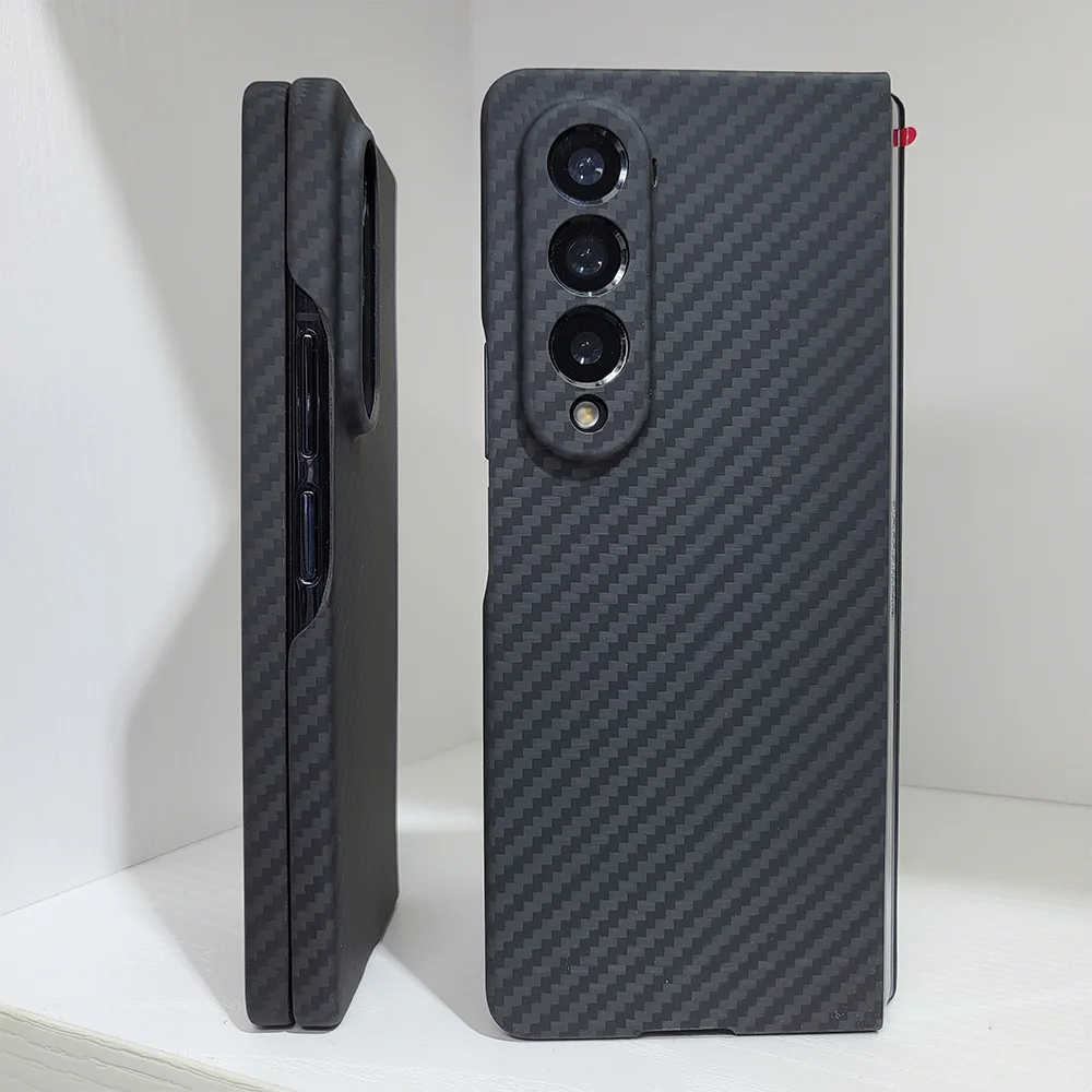 Samsung Galaxy Z Fold 6 Carbon Fiber Case | Ultra-Thin Aramid Cover Tidesmit