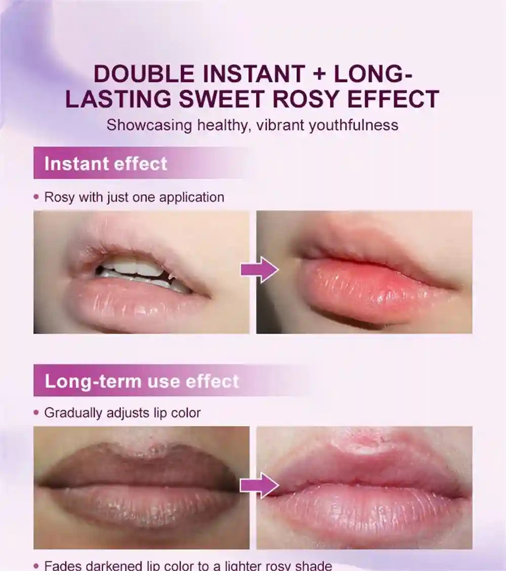 Dark Lip Lightening Balm - Moisturizing Exfoliator by Tidesmit Lip Care Tidesmit
