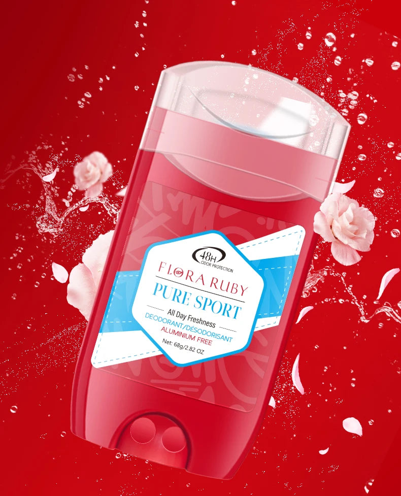 Tidesmit Old Spice aluminum-free deodorant for men, 48-hour odor control with refreshing sandalwood scent.