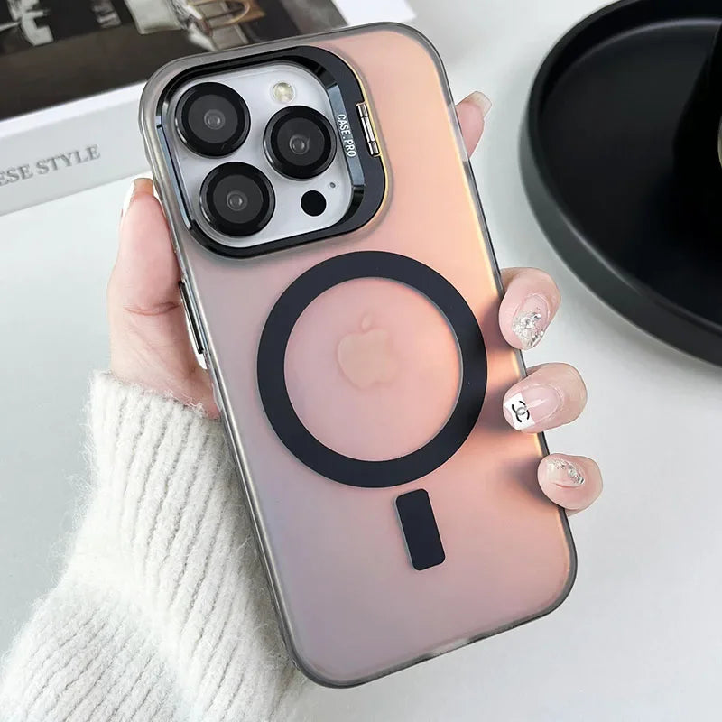 Magnetic Color Changing iPhone Case with Integrated Lens Protection Tidesmit