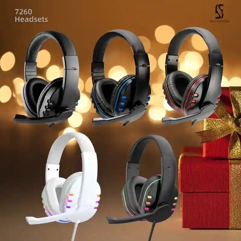 Wired Over-Ear Headset with Microphone for Professional Work Calls Tidesmit