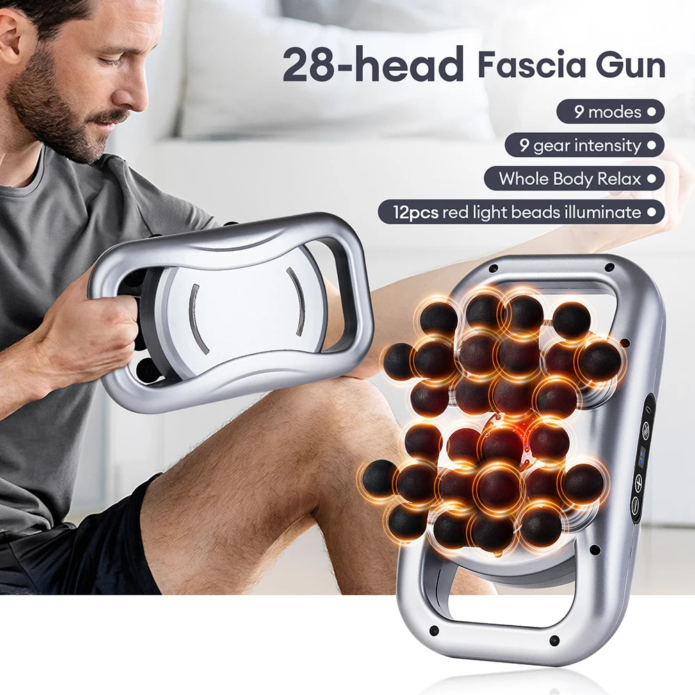 Deep Tissue Massage Gun - Portable Muscle Recovery Tool by Tidesmit Relaxation Treatment Tidesmit