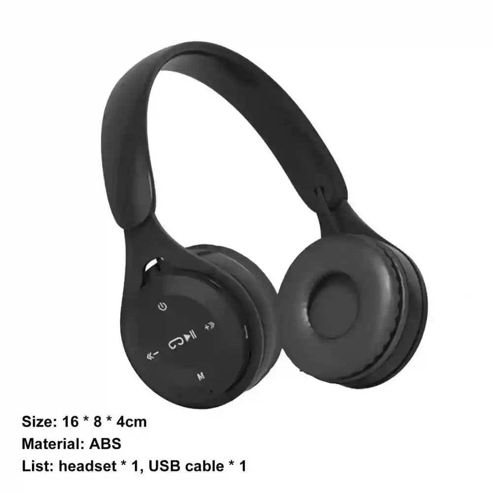 Wireless Headphones Over-Ear Foldable Gaming Headset with Mic Tidesmit