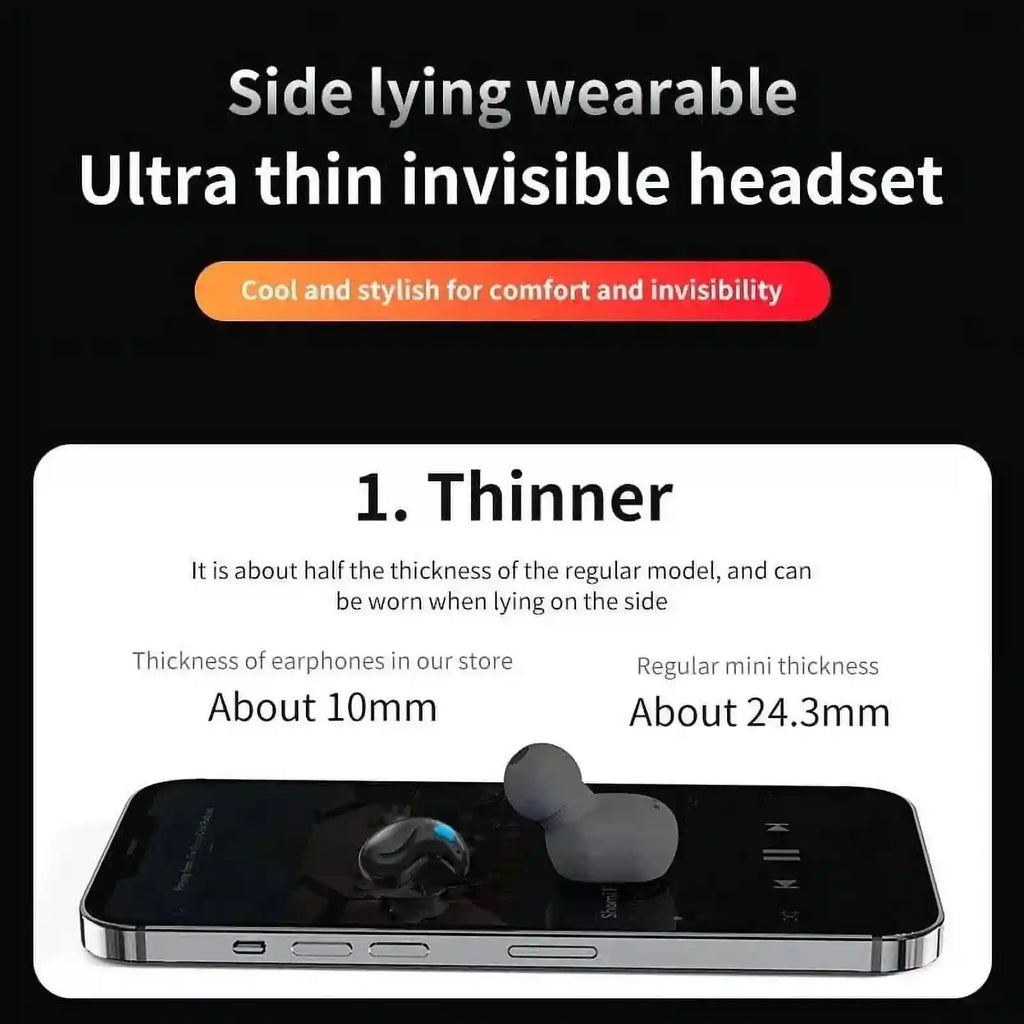 Wireless Sleep Earbuds - Active Noise Cancellation for Better Rest Tidesmit