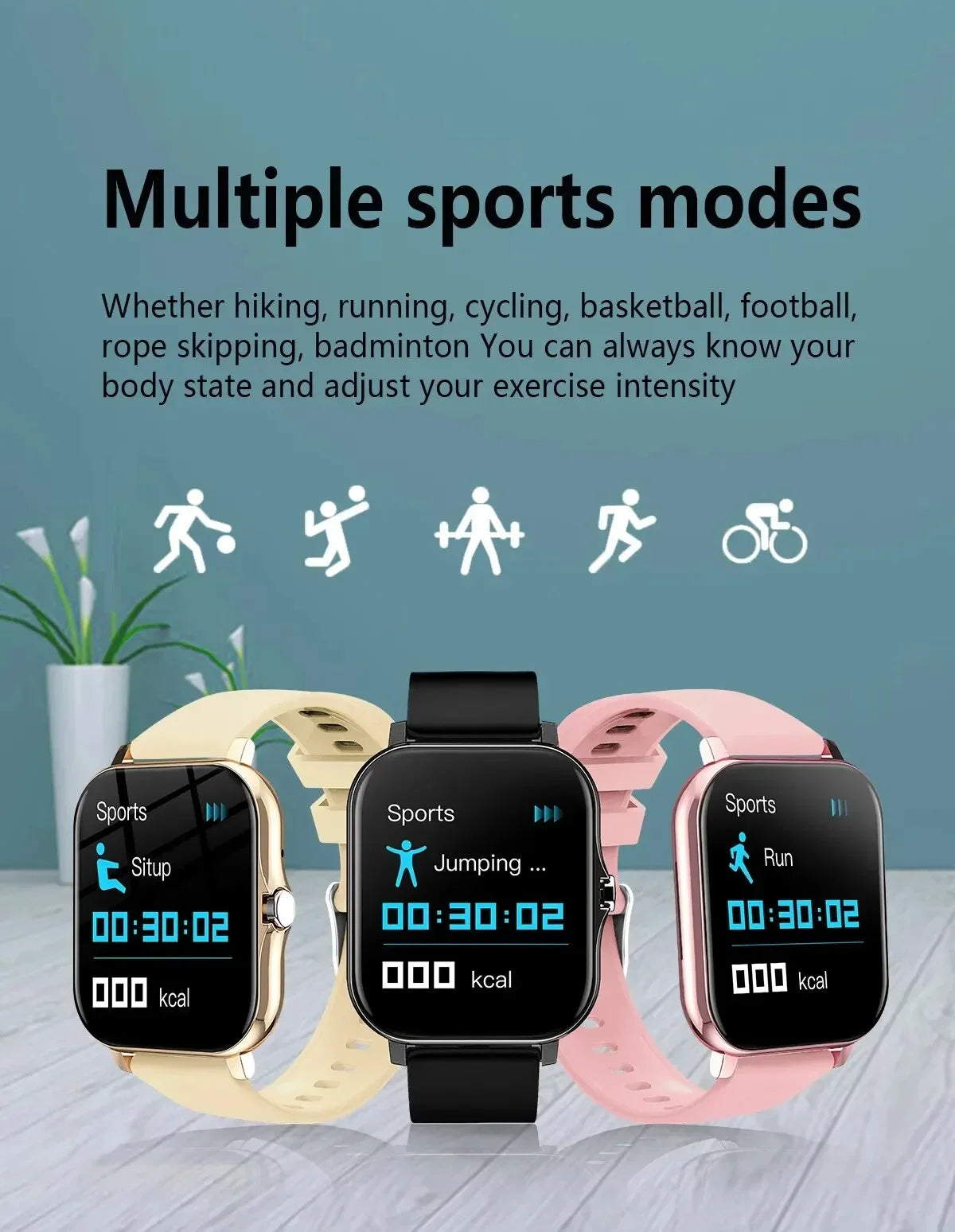 2026 New Smart Watch 1.83'' Inch HD Screen Bluetooth Call Sleep Blood Oxygen Pressure Health Monitoring Watches For Women Men