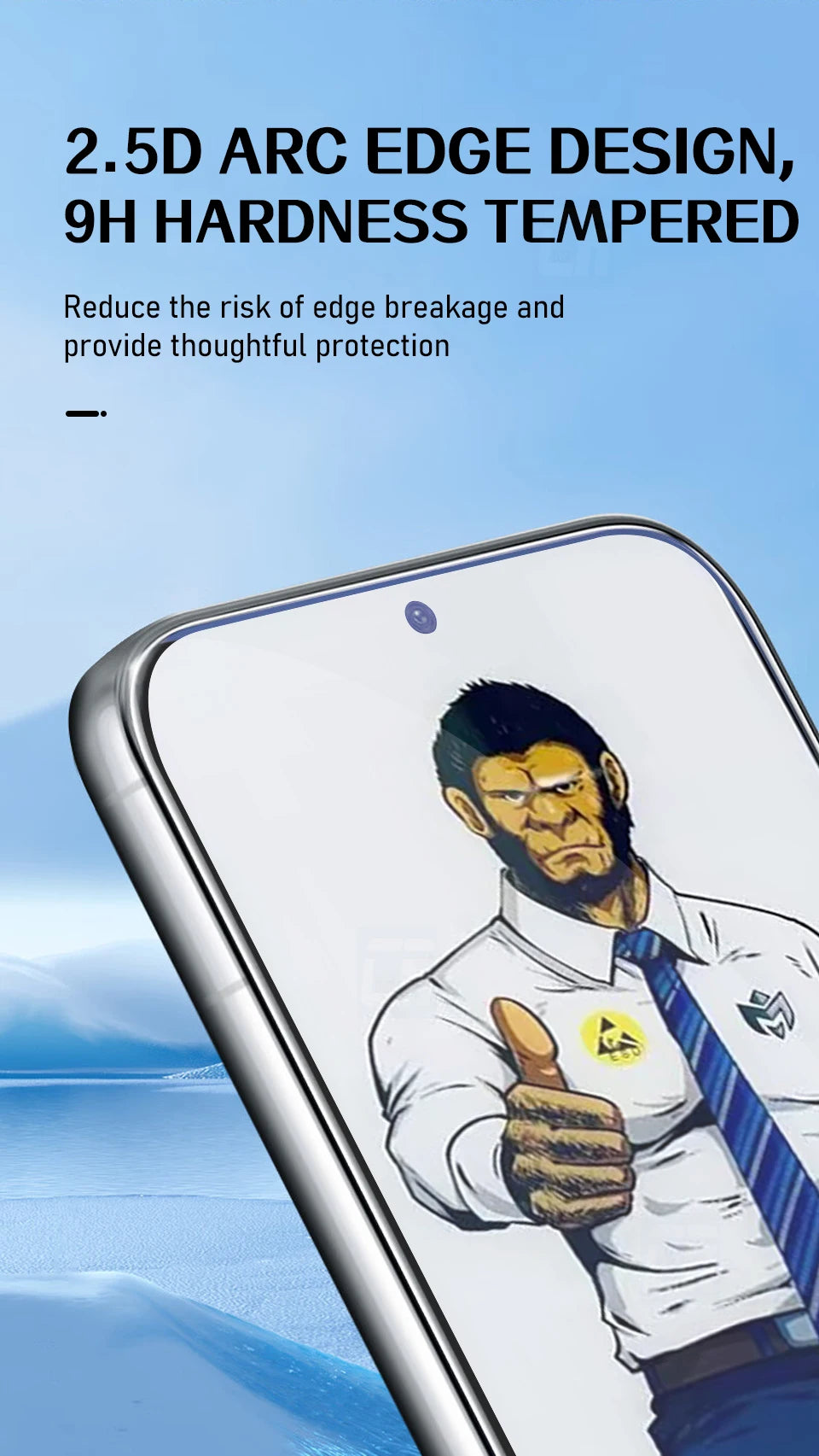 3PCS Fingerprint Unlock Tempered Glass Screen Protectors for Samsung Galaxy S25 S24 Ultra S23 S22 Plus S25Ultra HD Film Cover AE Tidesmit