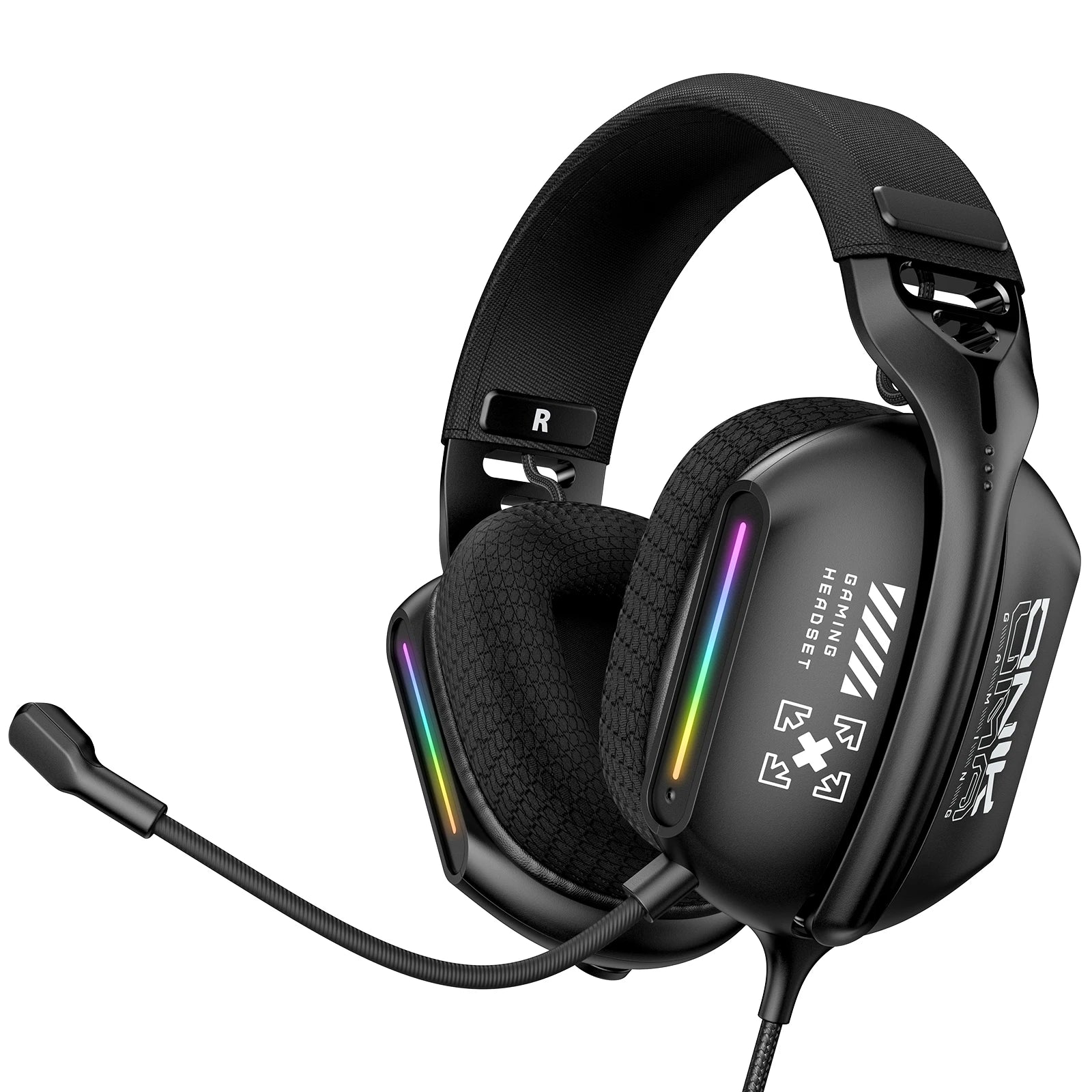 Gaming Headset with Microphone - Noise Cancelling Wired Audio Tidesmit