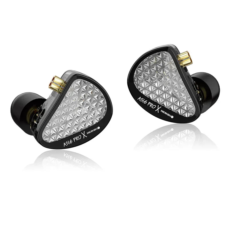 16BA In-Ear Monitors: Tidesmit HiFi Wired Earphones with Detachable Cable Tidesmit