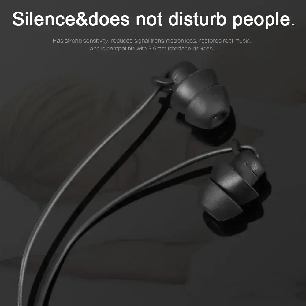Wired Noise Reduction In-Ear Earphones - Tidesmit Audio Headset Tidesmit