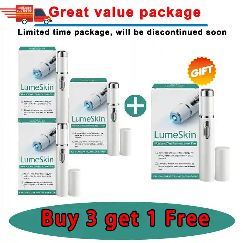 Blue Light Skin Tag & Wart Removal Pen | Precision Wellness Tool Back Massage Instrument Buy 3 get 1 Tidesmit