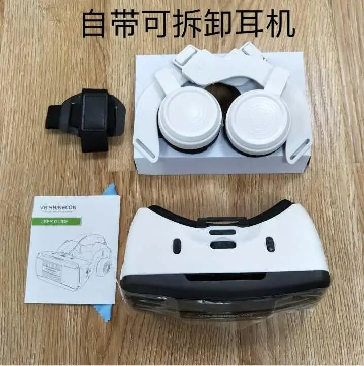 Tidesmit Smartphone VR Headset with Adjustable Lenses and Remote Control Tidesmit