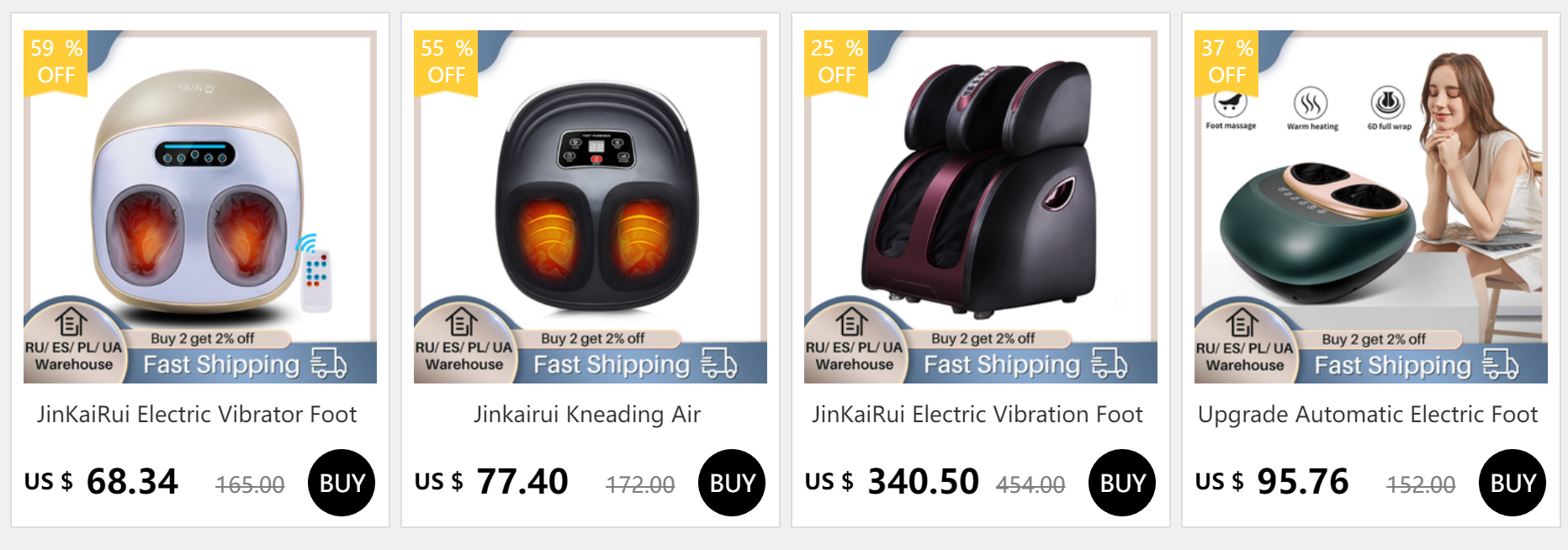 Electric Foot Massager with Heat and Airbag Shiatsu - Tidesmit Z12 Relaxation Treatment Tidesmit