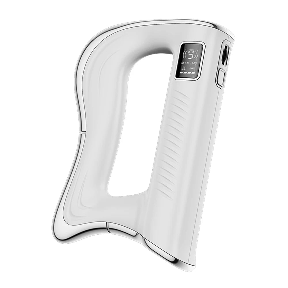 Electric Fascia Massage Tool with Heat Therapy - Tidesmit Recovery Blade Back Massage Instrument white Tidesmit