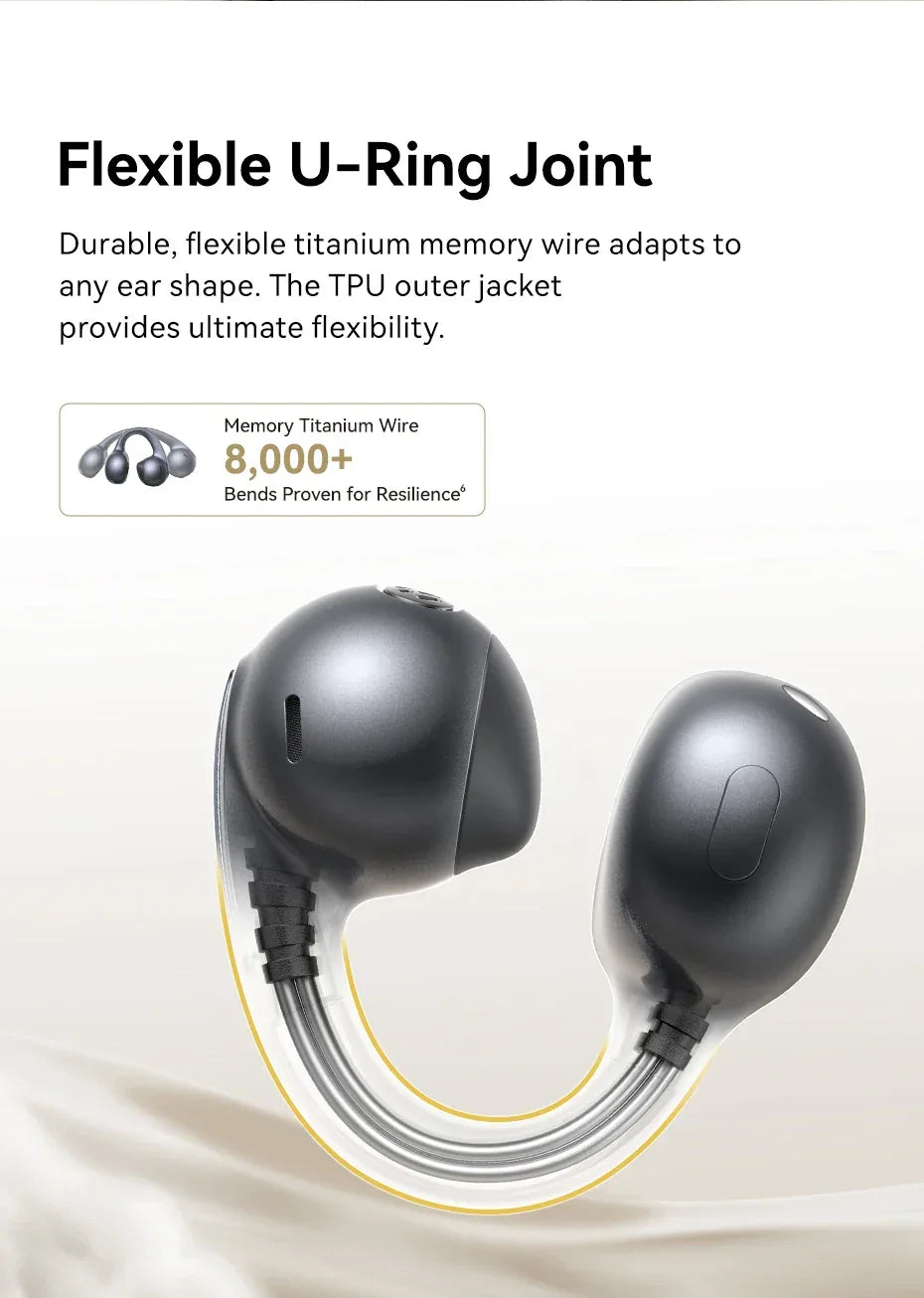 Open Ear Wireless Earbuds Bluetooth 5.4 - Tidesmit Tidesmit